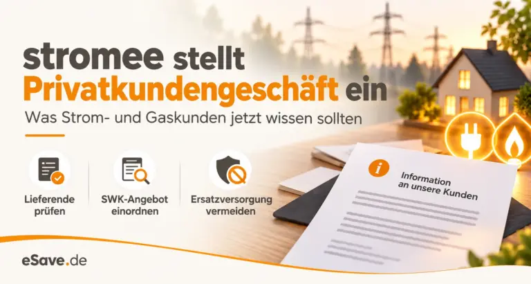 stromee stellt Privatkundengeschäft ein: Was Kunden jetzt tun sollten